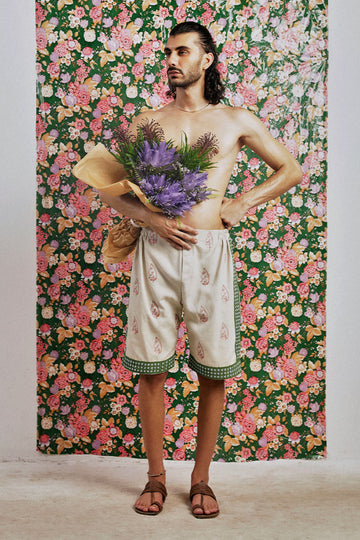 'PAAN' TAILORED RESORT SHORTS (Men)
